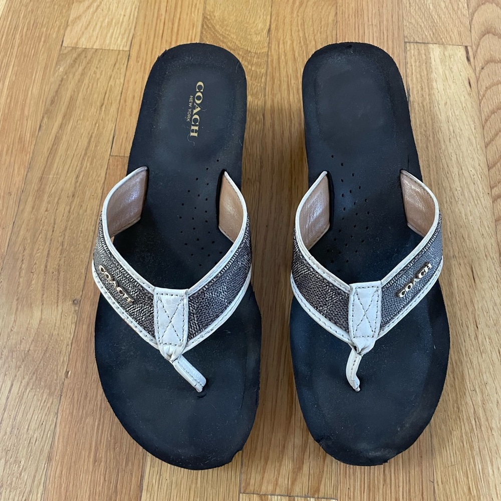 Coach sandals